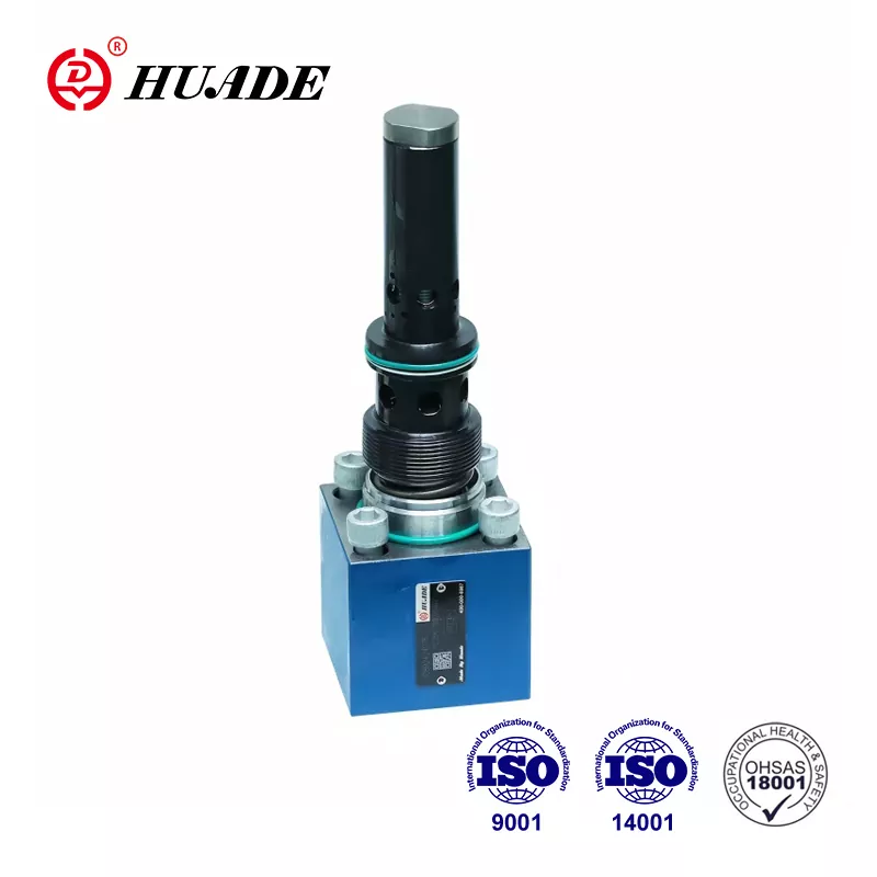 What are the different types of hydraulic flow control valves?