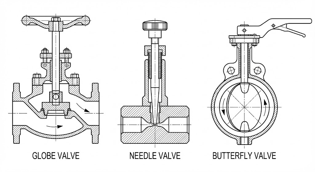 Other Common Flow Control Valve Types