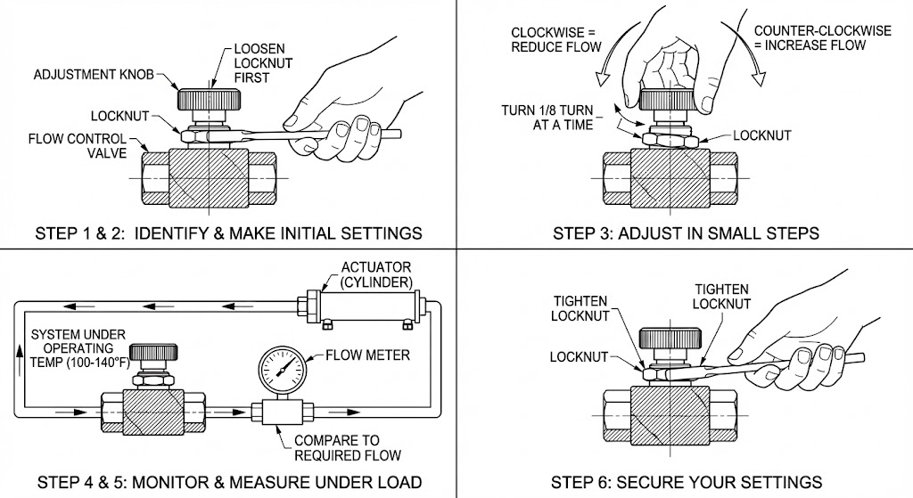 Step-by-Step Adjustment Process