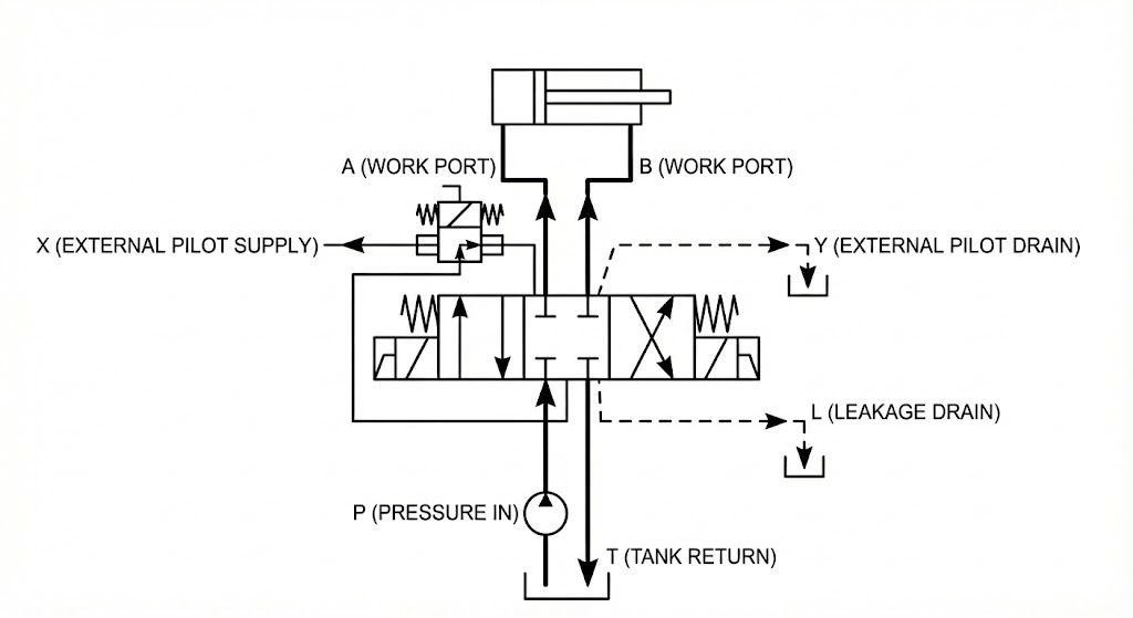 Hydraulic Port Identification: The Letter Code System