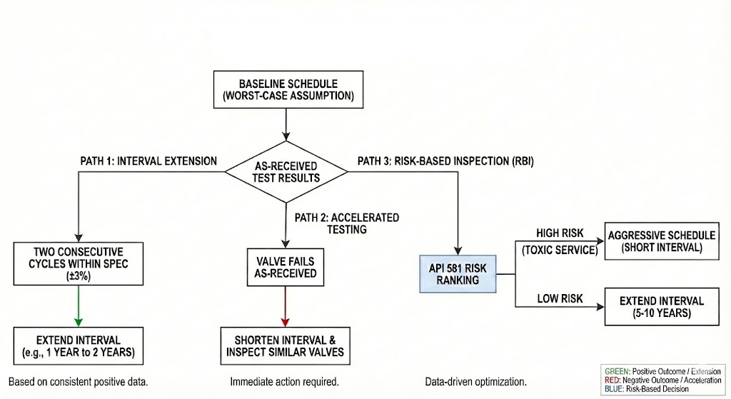 Optimizing Maintenance Intervals Using As-Received Data