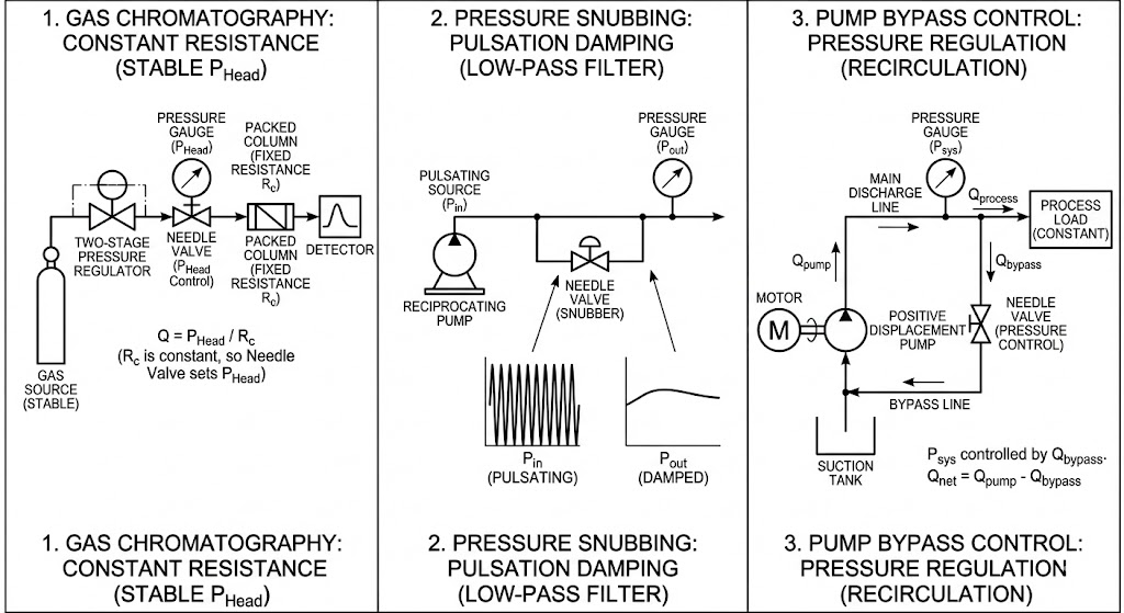 When Needle Valves Can Control Pressure