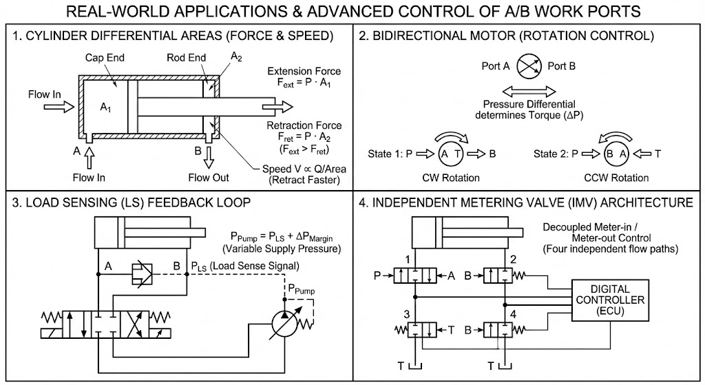 A and B Ports in Real-World Applications
