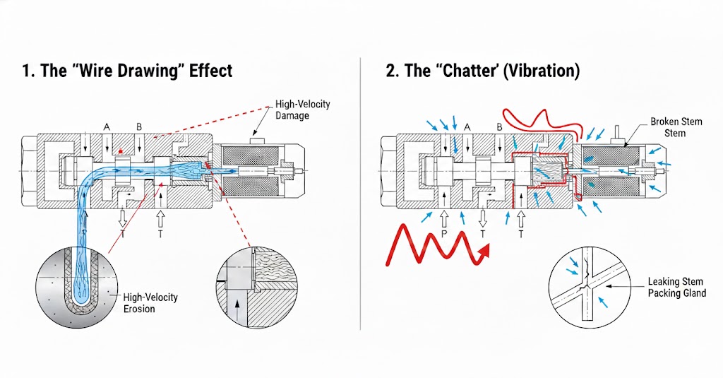 The Physics: Why Throttling Destroys Gate Valves