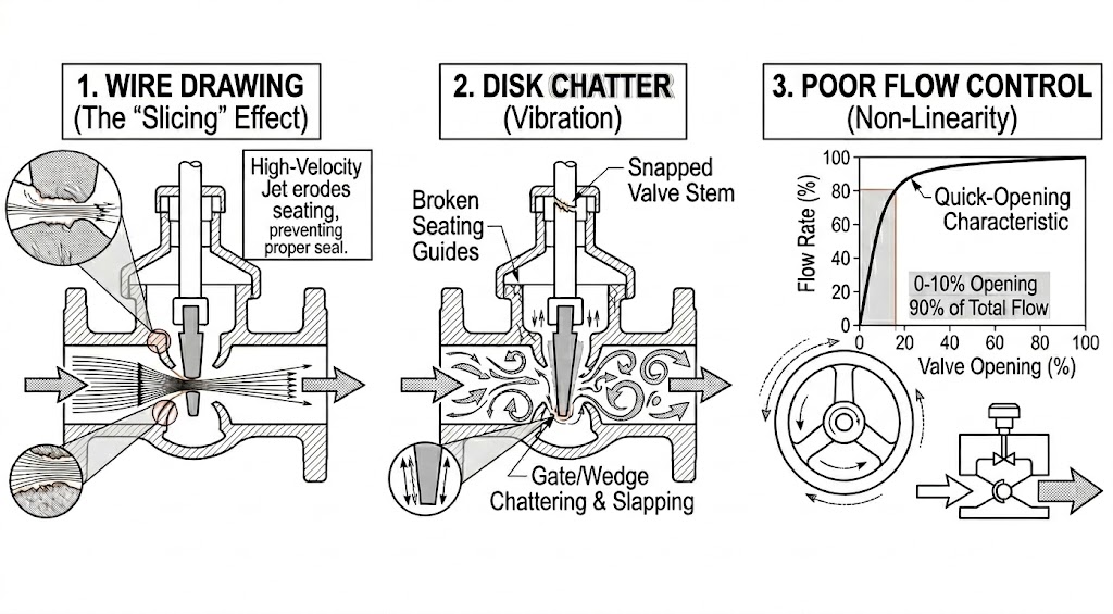 The 3 Hidden Dangers of Throttling with a Gate Valve